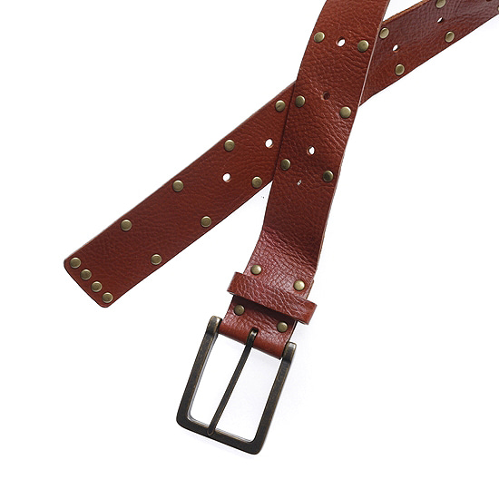stud detail leather belt