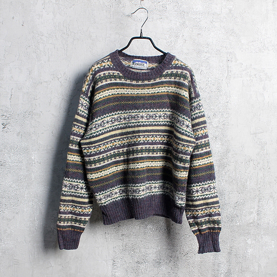 PAUSE wool knit