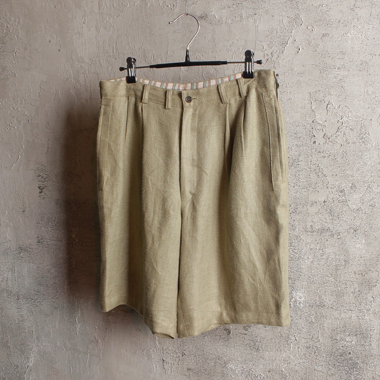 PAPAS linen shorts (미사용품)