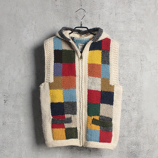 Sugar Cane wool vest