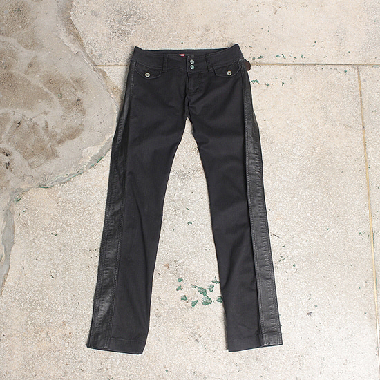 Diesel fabric mix pants (27inch추천)