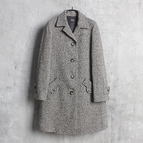 A.P.C tweed coat