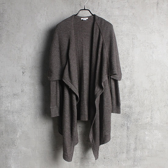 HELMUT LANG silk alpaca knit coat