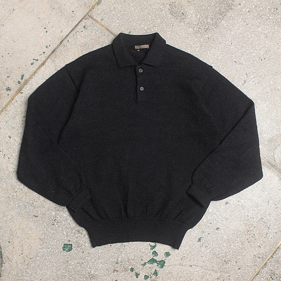 Y&#039;S FOR MEN wool collar knit