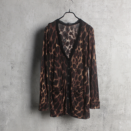 BASILE28 leopard long cardigan