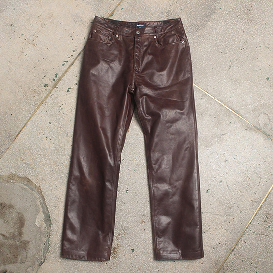 Right On cow leather pants (31inch)