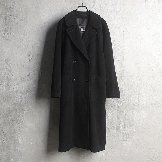 Burberrys&#039; wool angora long coat