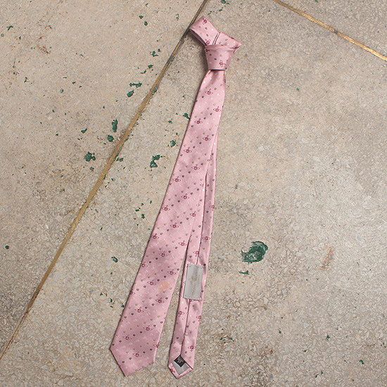 Vivienne westwood pink silk tie