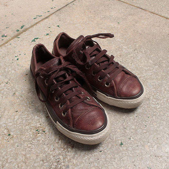 leather ALL STAR shoes (235mm)