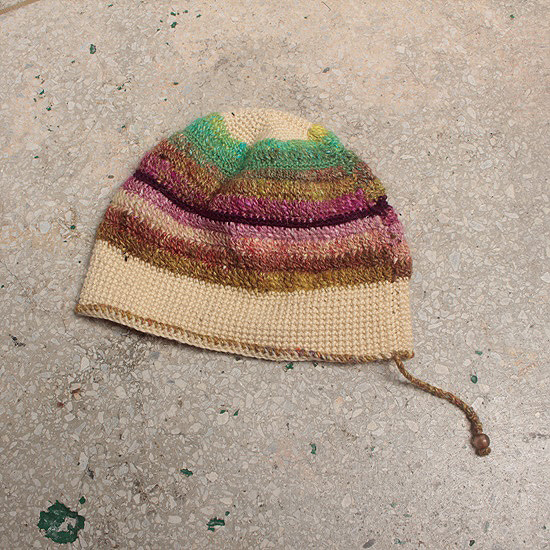 vtg knit hat