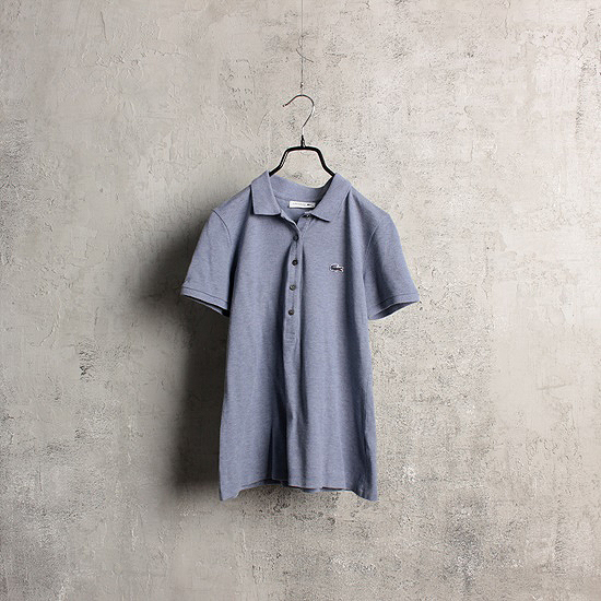 LACOSTE japan made slim fit pique shirts
