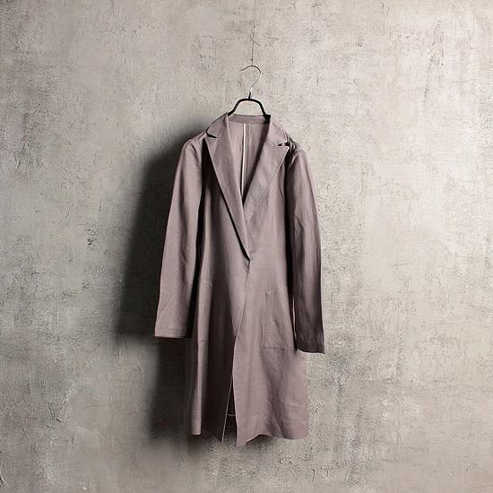自由区 AREA FREE japan made linen coat