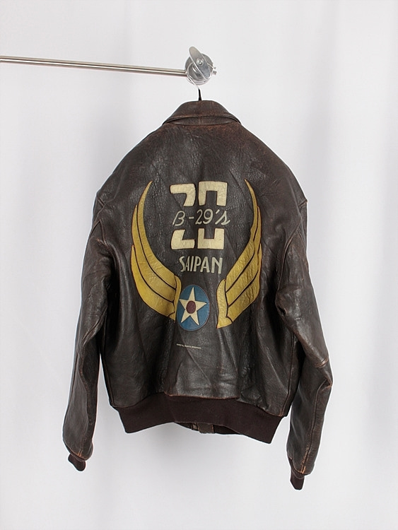 70&#039;s AVIREX A-2 leather jacket