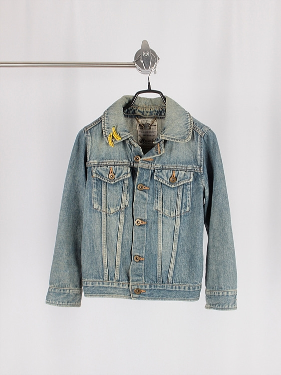 LILY OF VALLEY denim jacket - japan made