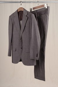 Tomorrowland wool linen suit set up