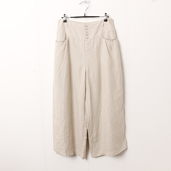 SM2 linen wide pants