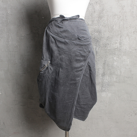TRANSIT PAR-SUCH linen silk wrap skirt (free)