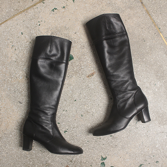 Unity leather long boots (240)