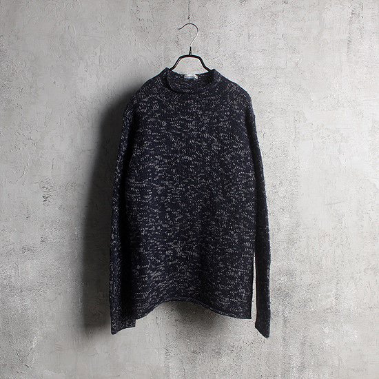 SUPERGA wool 100% mock neck knit