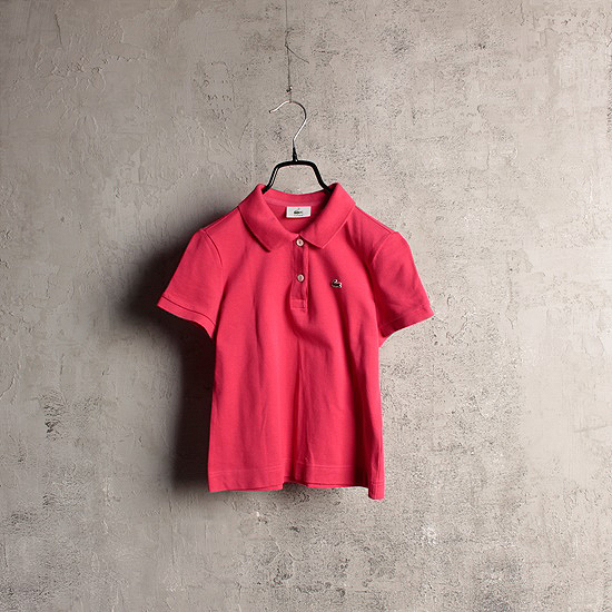 LACOSTE japan made pique shirts
