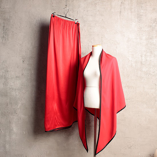 YSL RIVEGAUCHE skirt cape set (free)