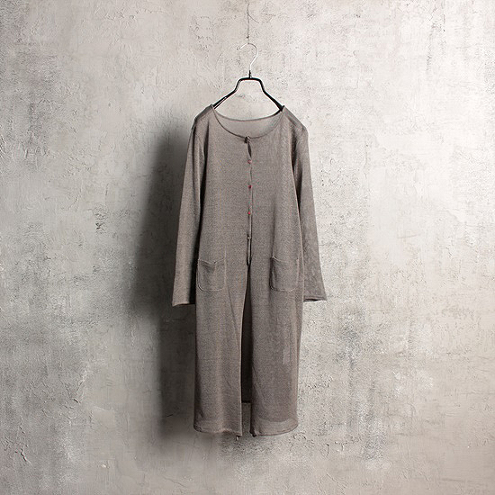 YUKI TAKASE s/s knit coat