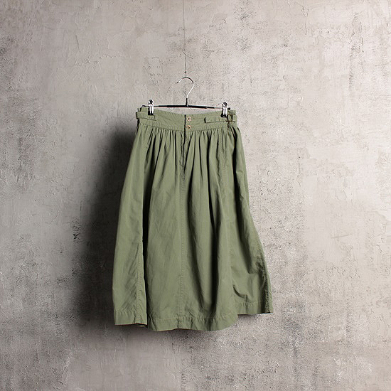 Studio clip cotton linen skirt (women free)