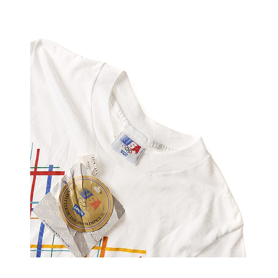 LEVI&#039;S 올림픽 기념 티셔츠 (84년 메이드)