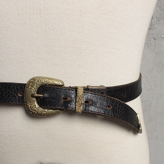 Canyon leather belt