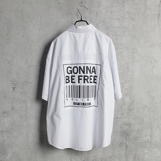 GONNA BE FREE over shirts