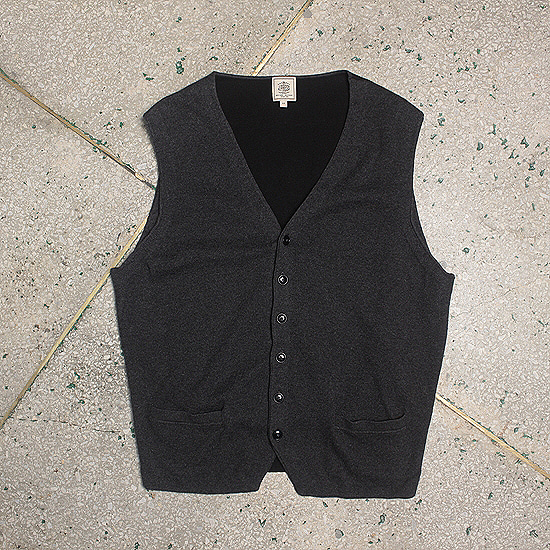 J.PRESS cotton cashmere vest