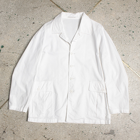 yohji yamamoto white coat