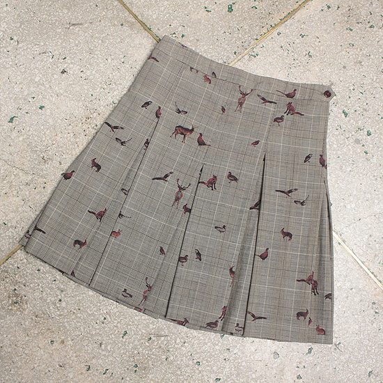PAUL SMITH animal print skirt (29.9)