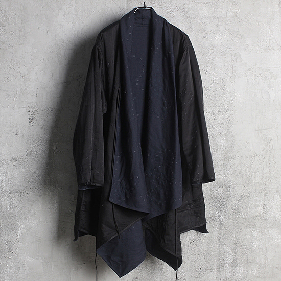 JURGEN LEHL wool silk 2way coat