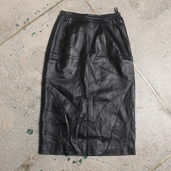 Mujent lamb leather skirt (25.9inch)