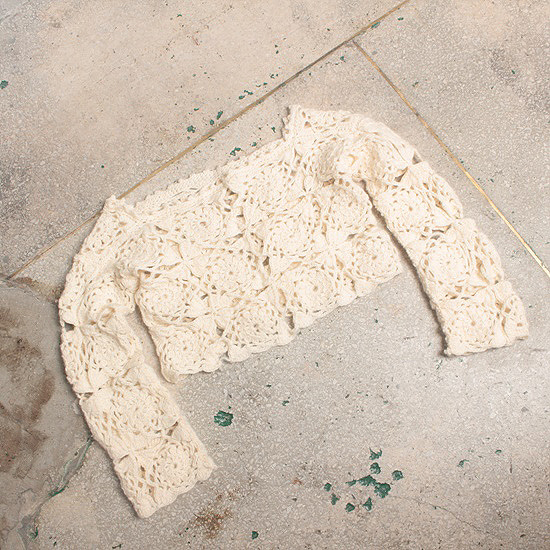 vtg hand made knit