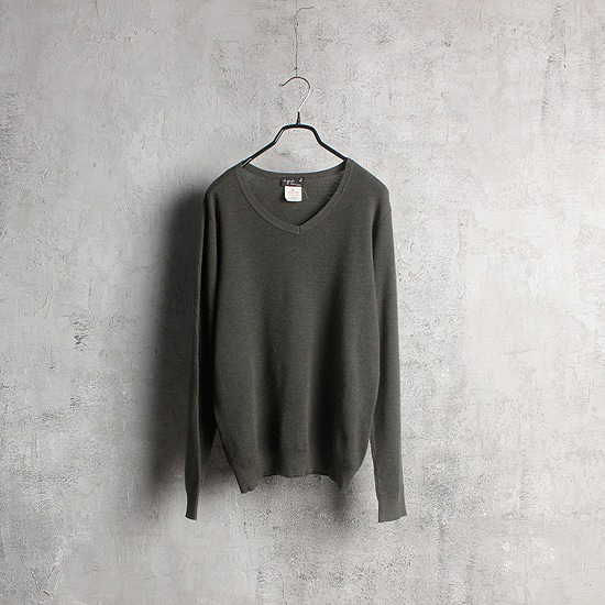 AGNES B homme wool 100% knit