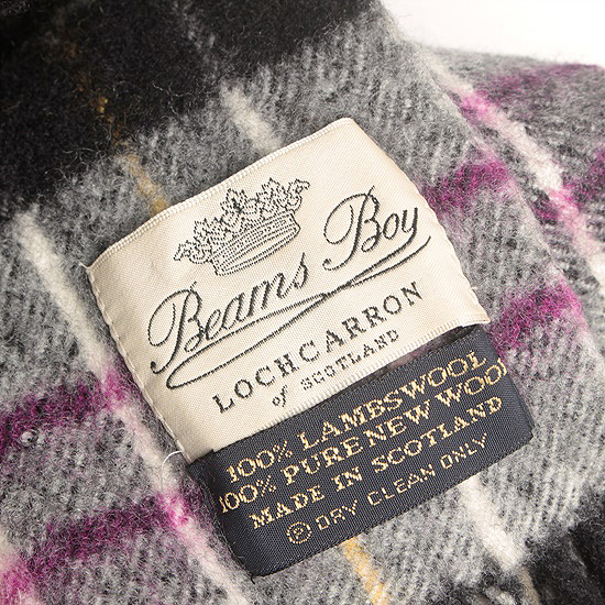 Lochcarron x Beams Boy wool muffler