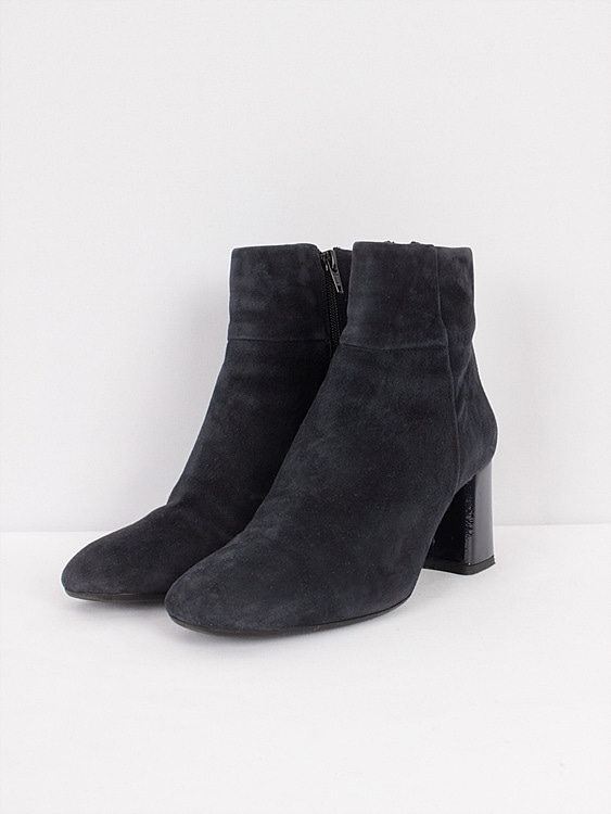 FABIO RUSCONI suede boots - italy made (235mm)