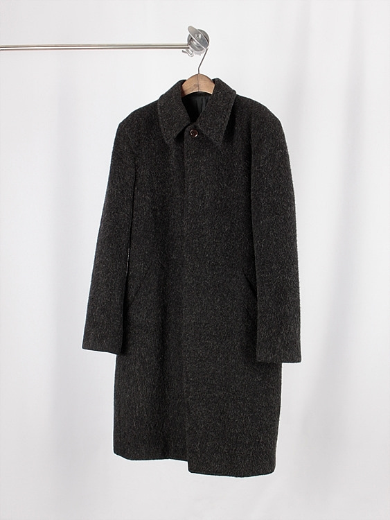 ABX. wool balmacaan coat - JAPAN MADE
