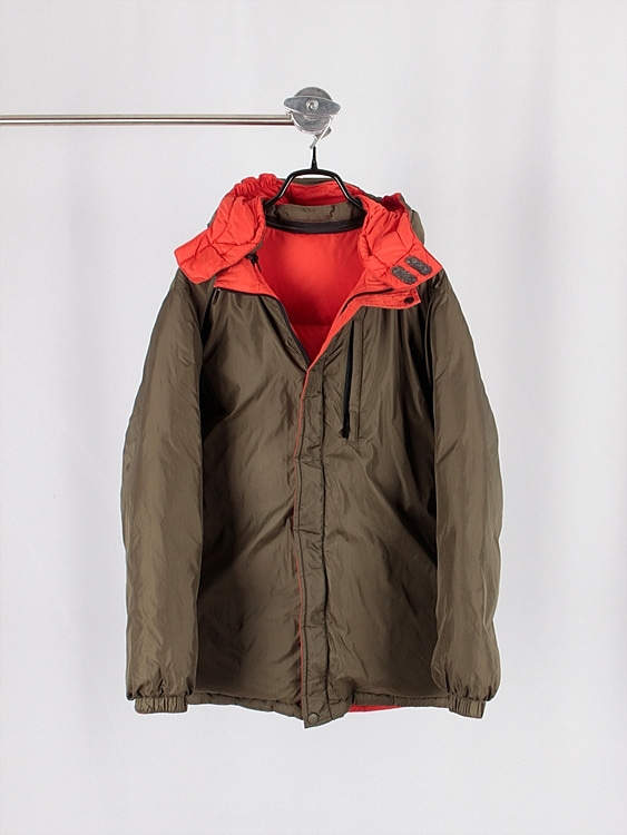 LAND’S END reversible down jacket