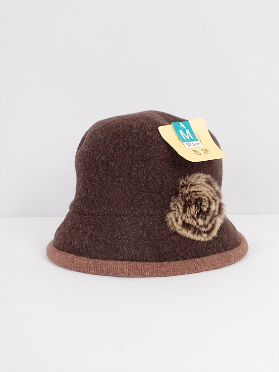 vtg wool + poly hat - 미사용품