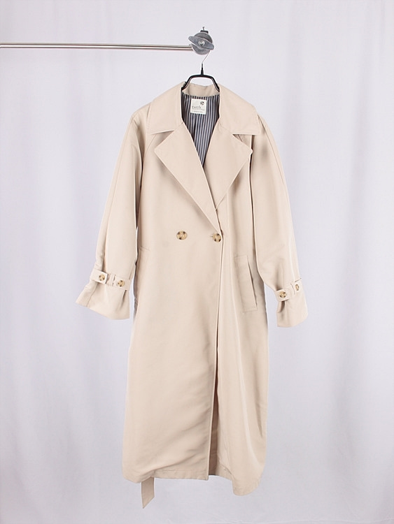 EARTH MUSIC &amp; ECOLOGY trench coat