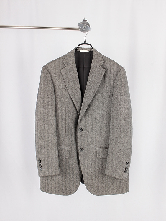 CHESTER BARRIE herrinbone tweed jacket