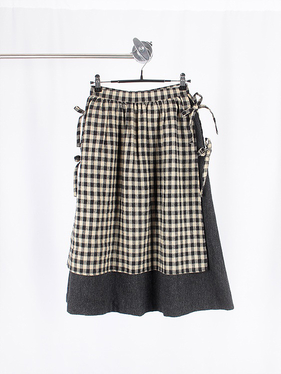 NEXT layered skirt (23.6 inch) - JAPAN MADE