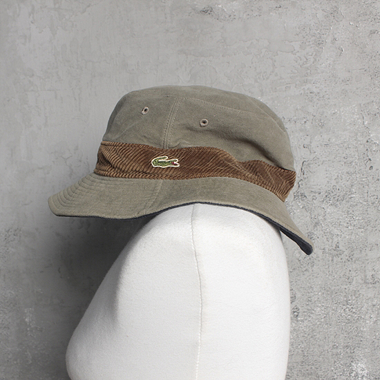 lacoste reversible bucket hat (KZ)