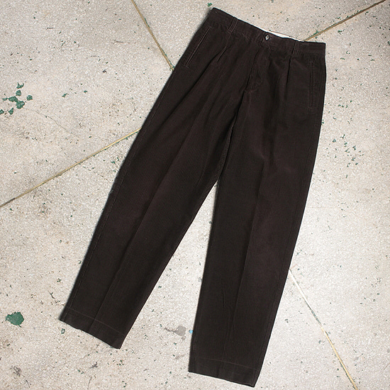 GIORGIO ARMANI 90s corduroy pants (31.5)