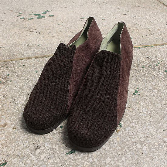 Niel de provence leather knit shoes (240)