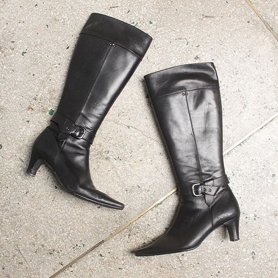 pitti leather long boots (240)
