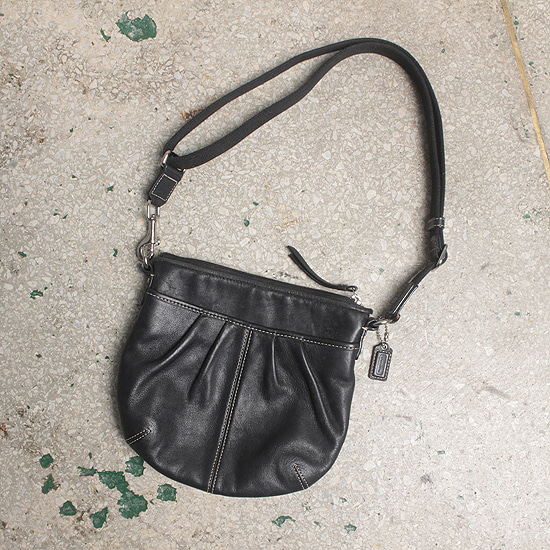 COACH mini leather cross bag